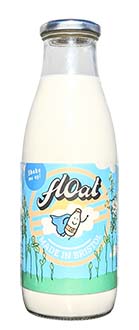 float bristol bottle of organic oakmilk