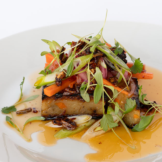 party catering for private events delicious vegetarian fermented turnip cake