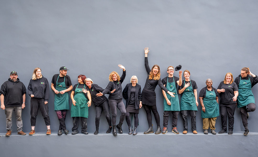 the whole team at kate's kitchen bristol catering company