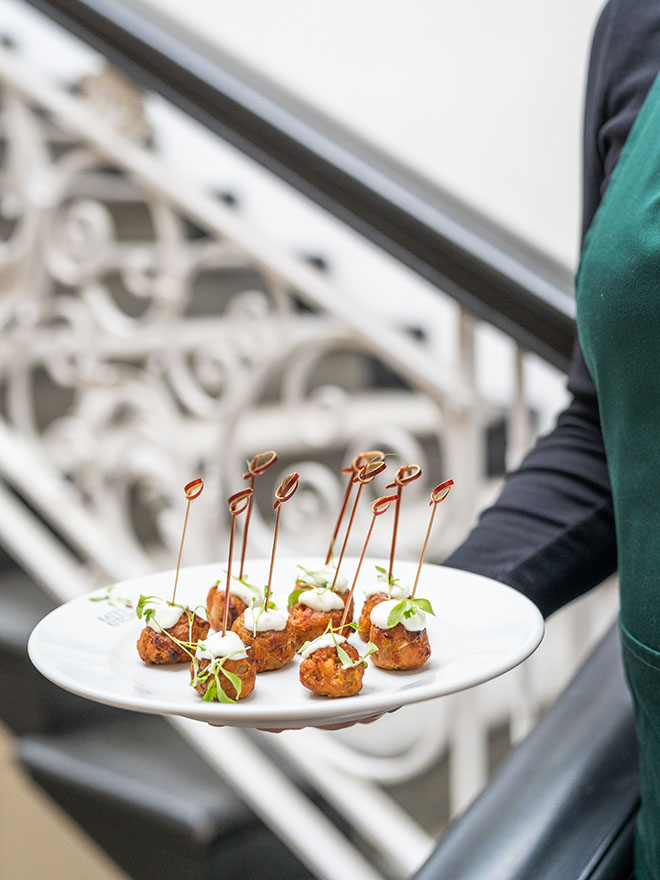 canapes for large parties up to 500 guests