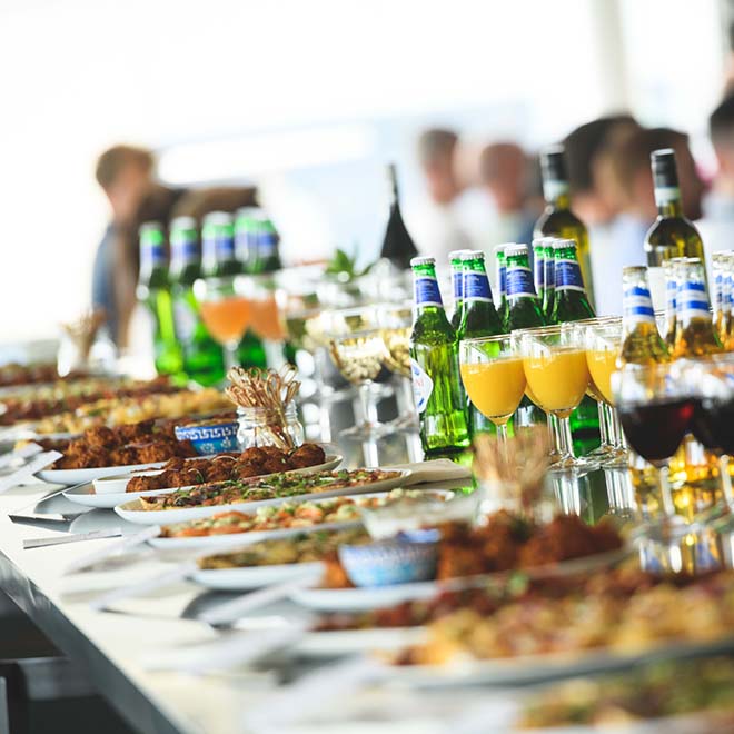 kates kitchen food for business networking event in bristol