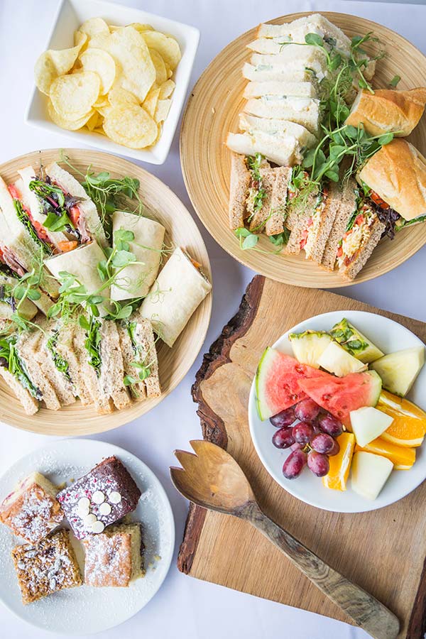 mixed sandwiches homepade cakes and fruite platters mixed sandwiches homepade cakes and fruite platters