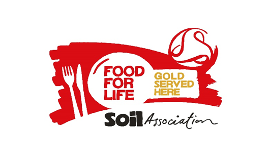 Soil Association Food for Life Gold Award