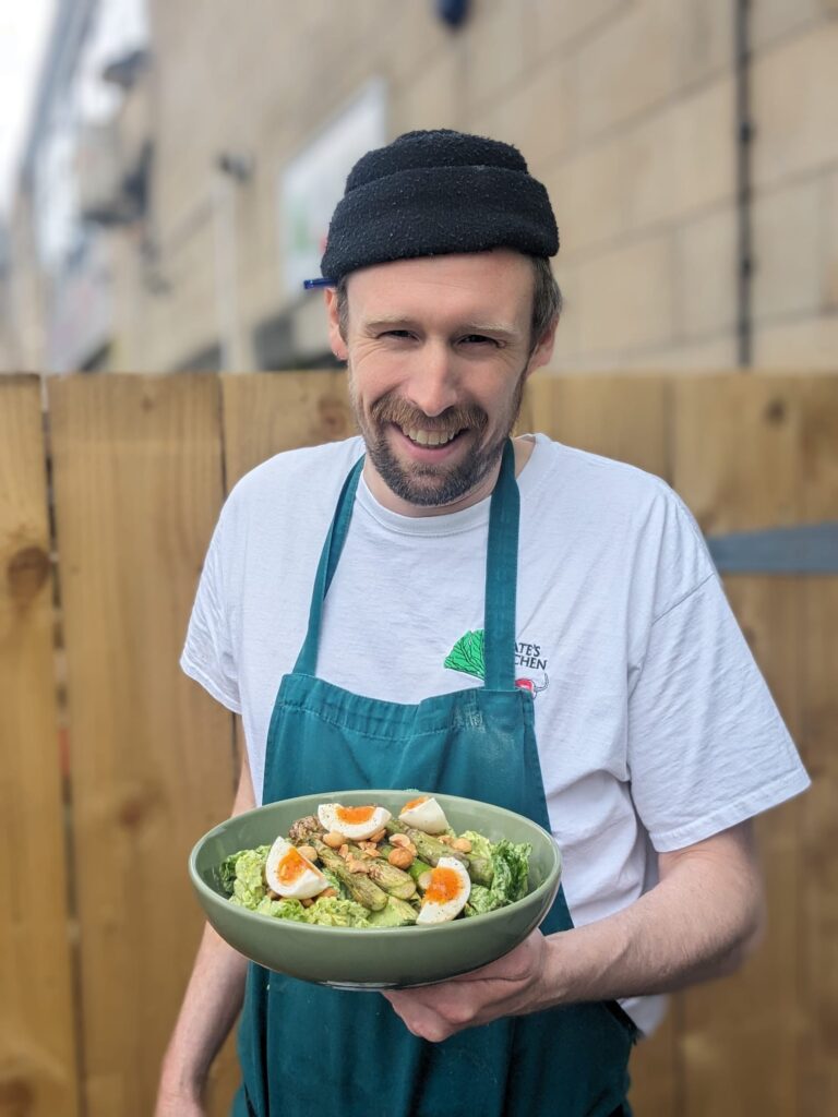 Summer Asparagus recipe Green Godess