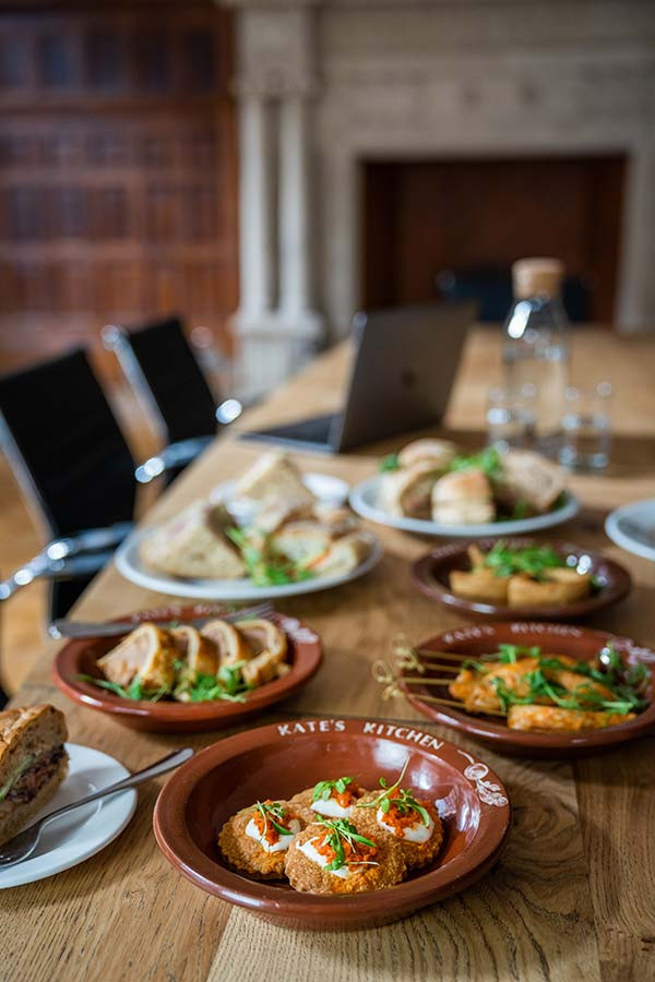 corporate lunches for business meetings