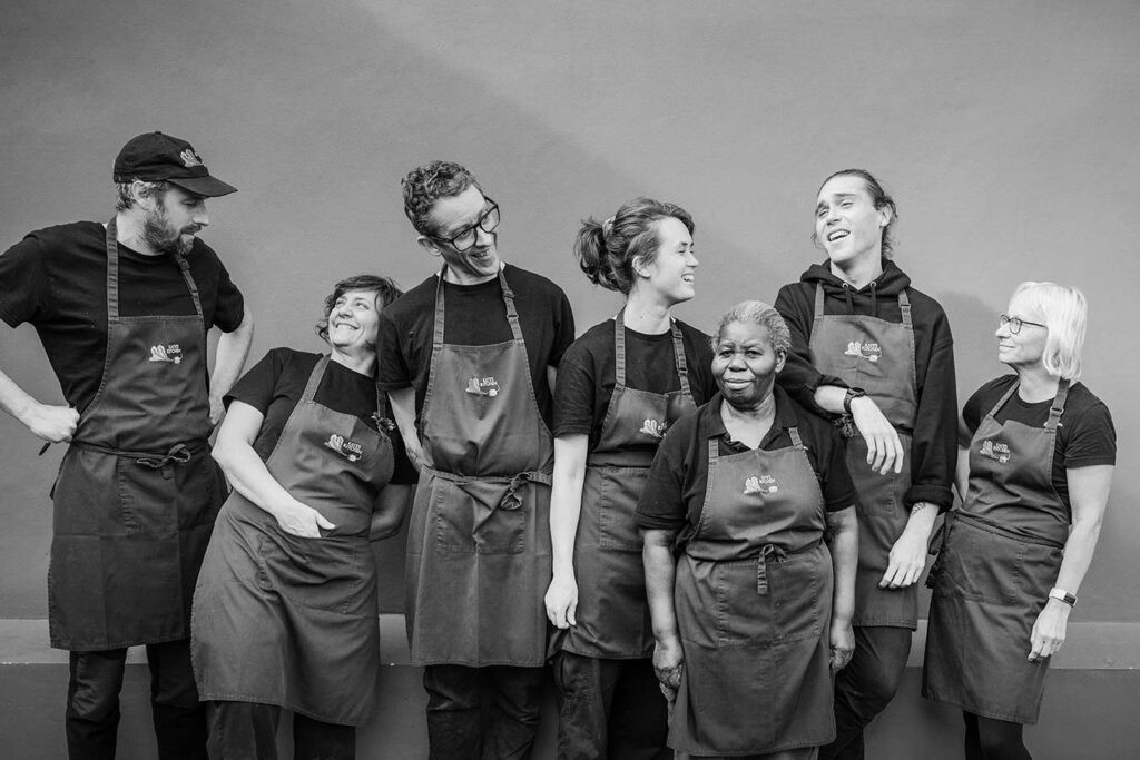 the catering team at kate's kitchen bristol