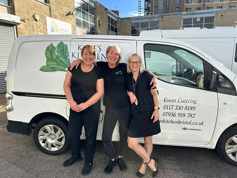 service and events team at kate's kitchen