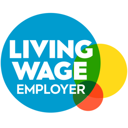 living wage employer badge 2025