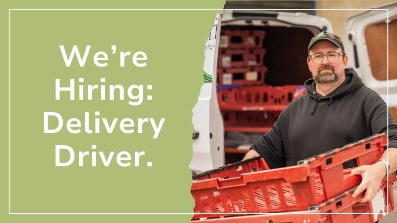 job advert kates kitchen delivery driver hiring